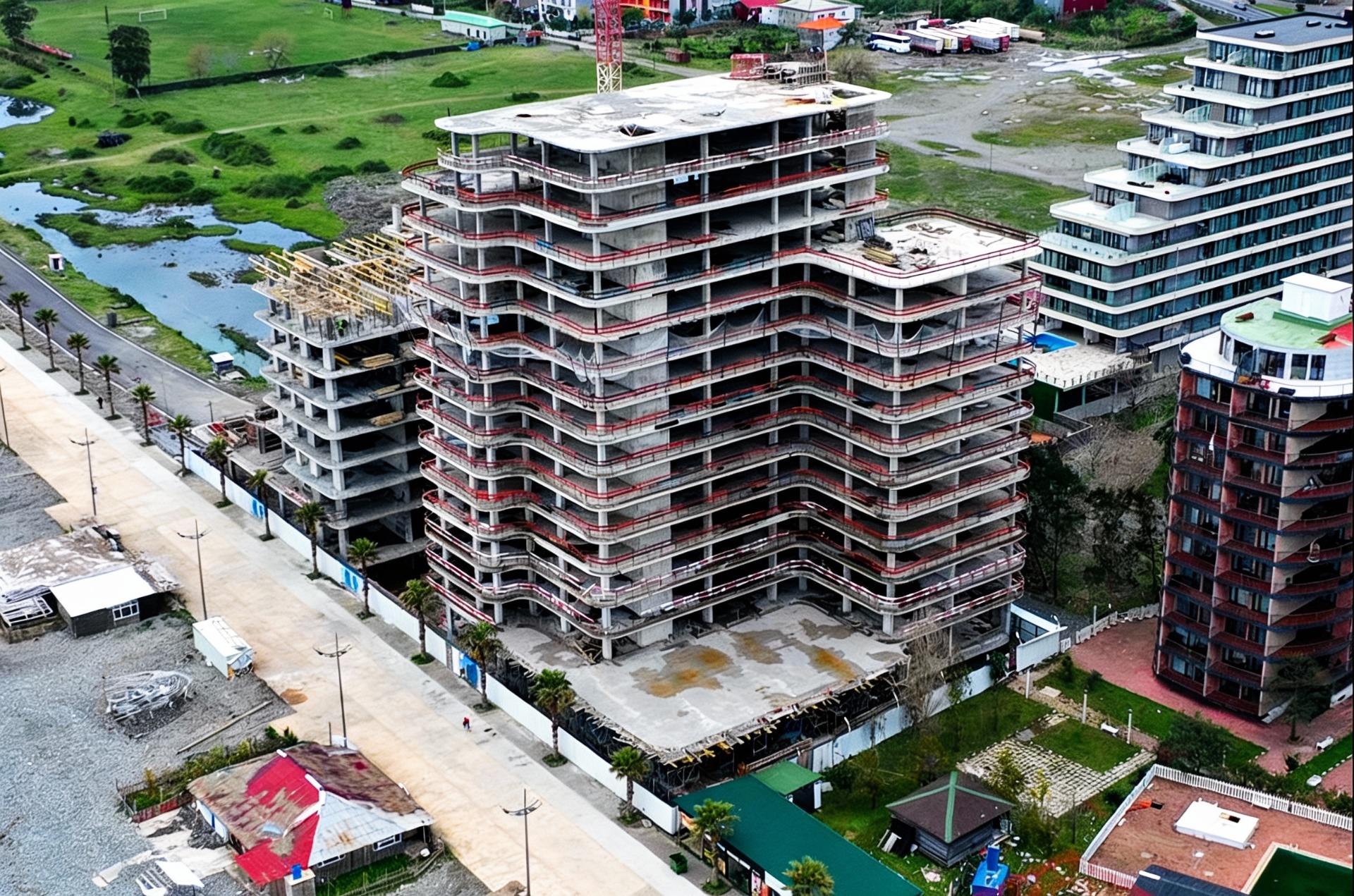 Gonio Inn Hotel – Reinforced Concrete Superstructure Works