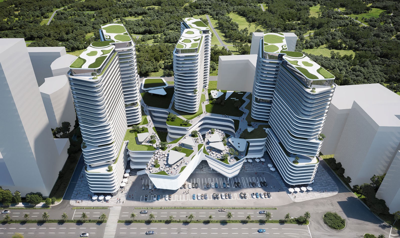 ORBI Millennium – Reinforced Concrete Superstructure Works